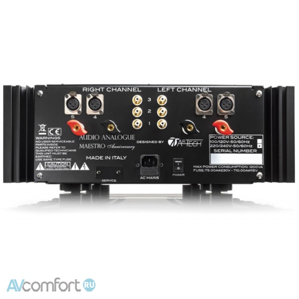 AUDIO ANALOGUE Maestro Anniversary RR Silver