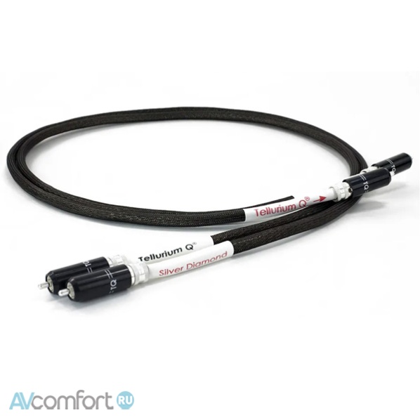 AVComfort, Tellurium Q Silver Diamond RCA 1.0 м