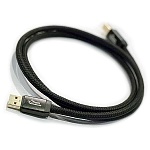 BLACK RHODIUM Light USB A-B 2,0 м