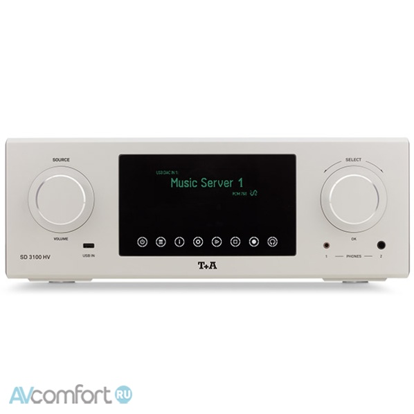AVComfort, T+A SD 3100 HV Silver