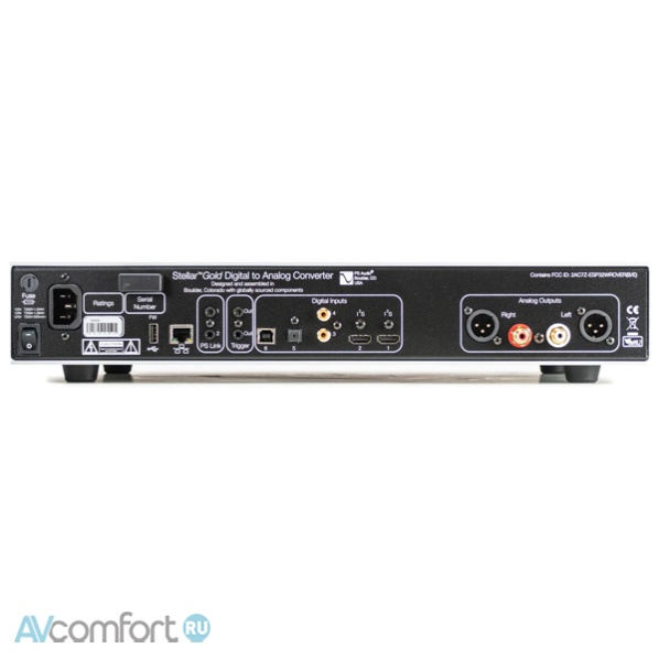 PS AUDIO Stellar Gold DAC Black