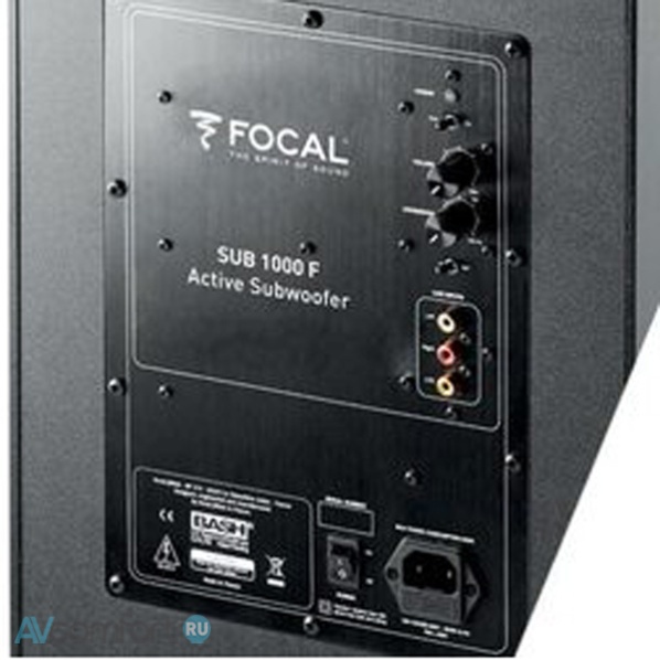 Focal SUB 1000 F Black