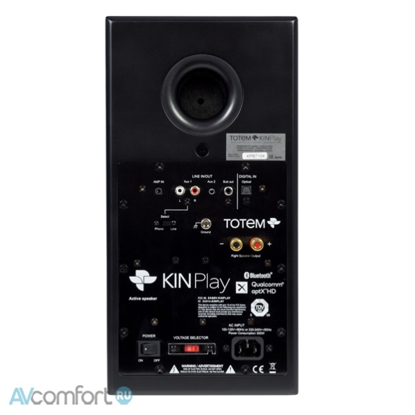 TOTEM ACOUSTIC Kin Play Black Satin