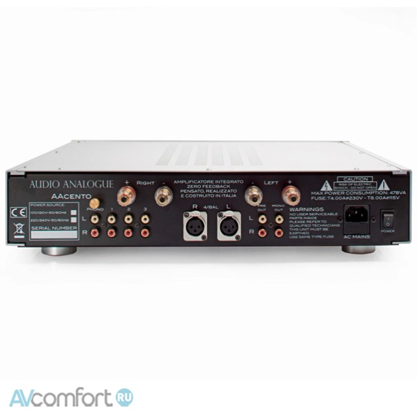 AUDIO ANALOGUE AACento Black