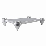 Dan D’Agostino Amplifier Floor Stands Silver