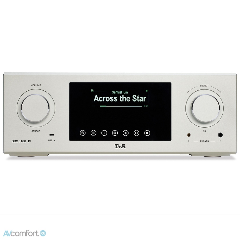 AVComfort, T+A SDX 3100 HV G3 Silver