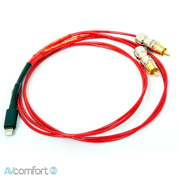 AVComfort, Black Rhodium Adagio Lightning RCA 3,0 м