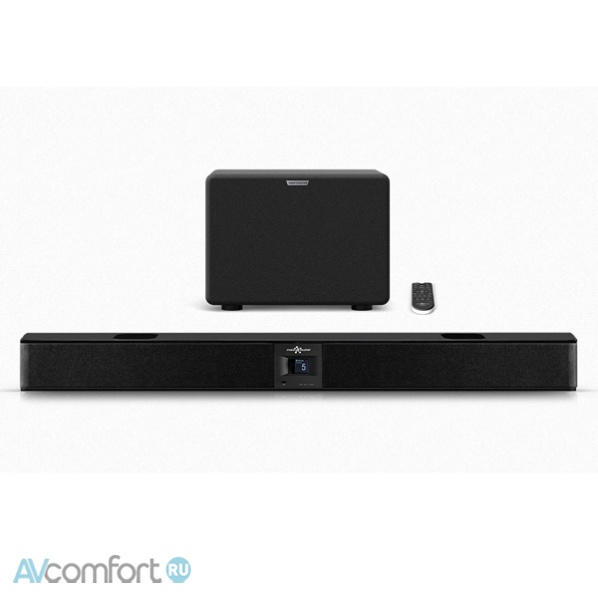 EVOLUTION Evobox Plus EvoSound Bar Black