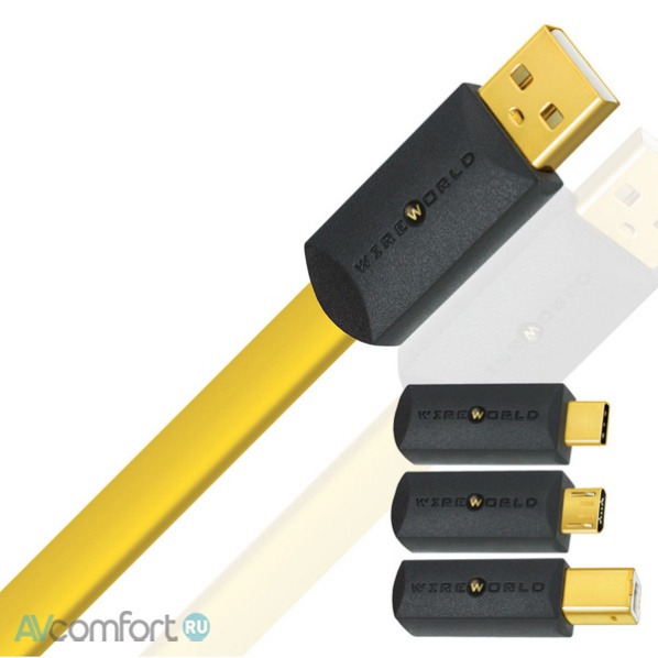 AVComfort, Wireworld Chroma 8 USB 3.0 A-B Flat 3.0 m