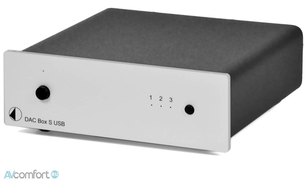 AVComfort, PRO-JECT DAC Box S USB Silver