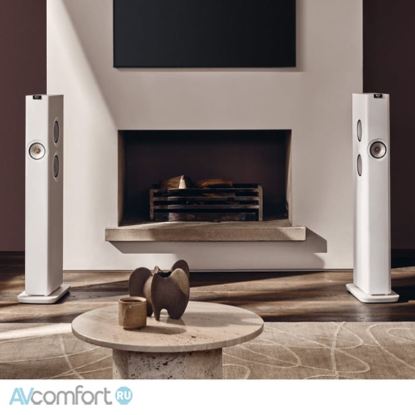 KEF LS60 Wireless Mineral White