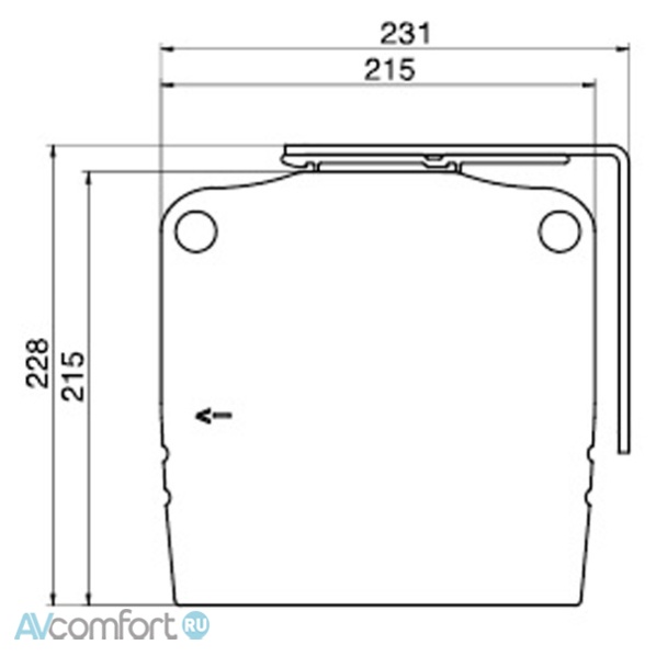 Kauber Electrical MIDI, 248", 16:9, Clear Vision