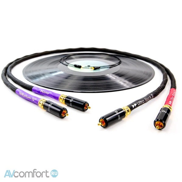Tellurium Q Ultra Black II Phono RCA 3.0 м