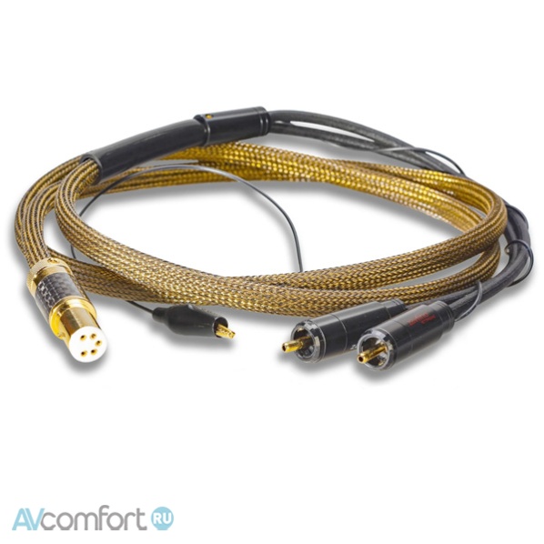 AVComfort, Zavfino Midas Gold Phono Cable Angle DIN-RCA 1,5 m