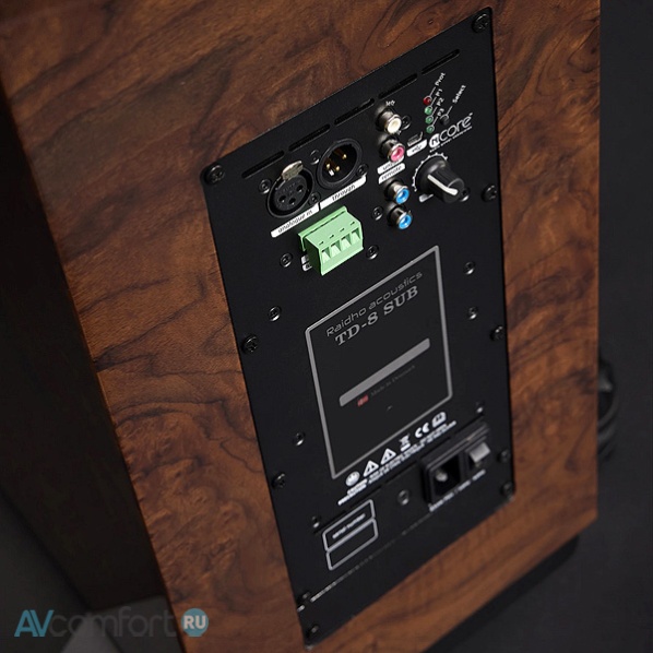 Raidho Acoustics TD8 Sub Walnut