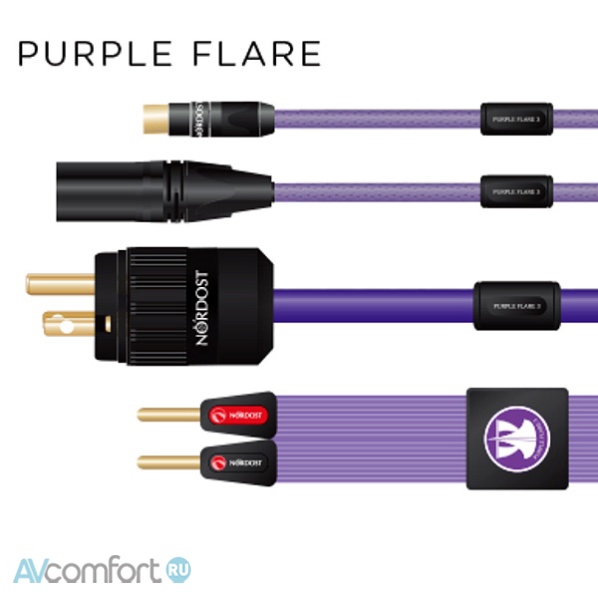 Nordost Purple Flare 3 Banana 2.0 м