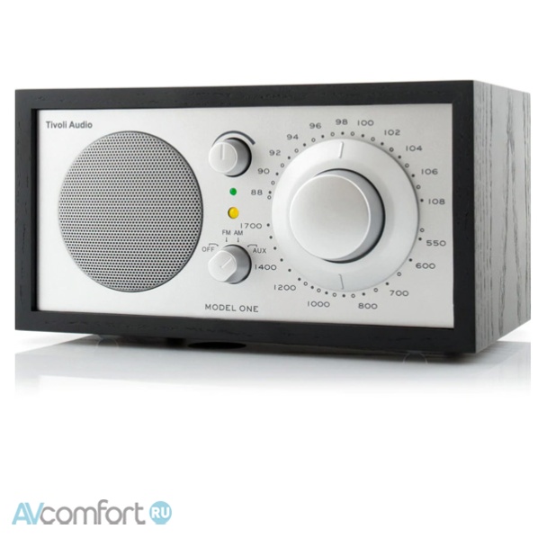 Tivoli Audio Model One Silver Black Tivoli Audio Model One Silver Black