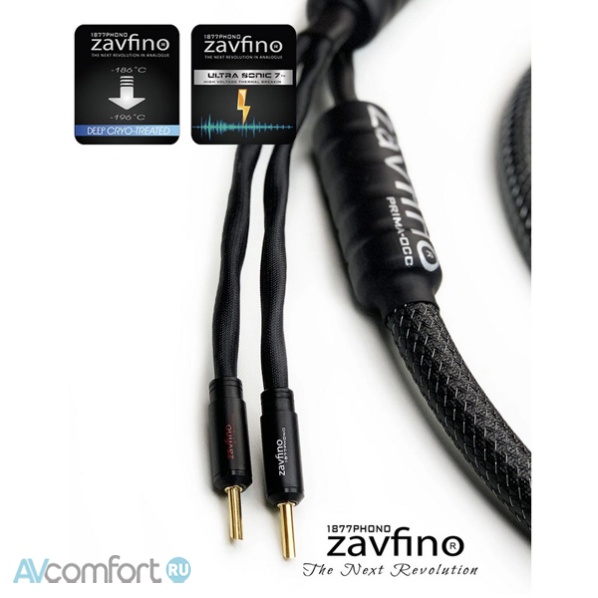 Zavfino Prima Mk2 Speaker Cable Bi-Wire Banana 2,5 m