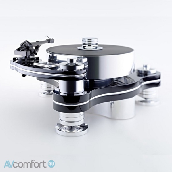 Transrotor Rondino Nero FMD, тонарм TRA9 Black, Konstant FMD
