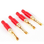 Black Rhodium Z plug Red screw
