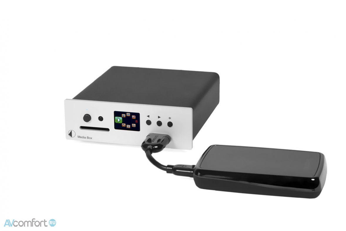 PRO-JECT Media Box S Silver