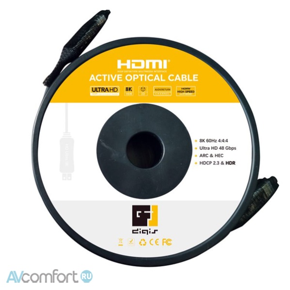 Digis DSM-CH5-8K-AOC HDMI-HDMI 2.1, 5 м