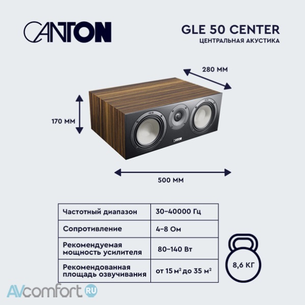 CANTON Smart Cinema GLE I.20 Makassar
