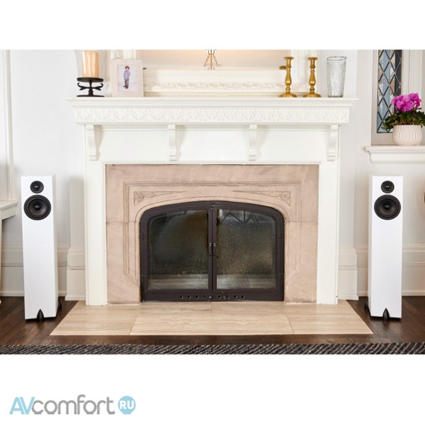 TOTEM ACOUSTIC Bison Tower White Satin