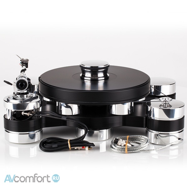 TRANSROTOR Dark Star Silver Shadow тонарм Rega RB 880, Konstant EINS, Merlo