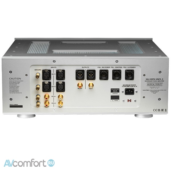 Musical Fidelity NU-Vista Vinyl 2 Silver