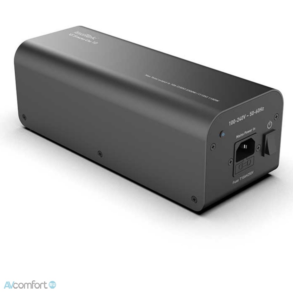AVComfort, IsoTek V5 Syncro Uni 10 Active DC Blocking C13 Black
