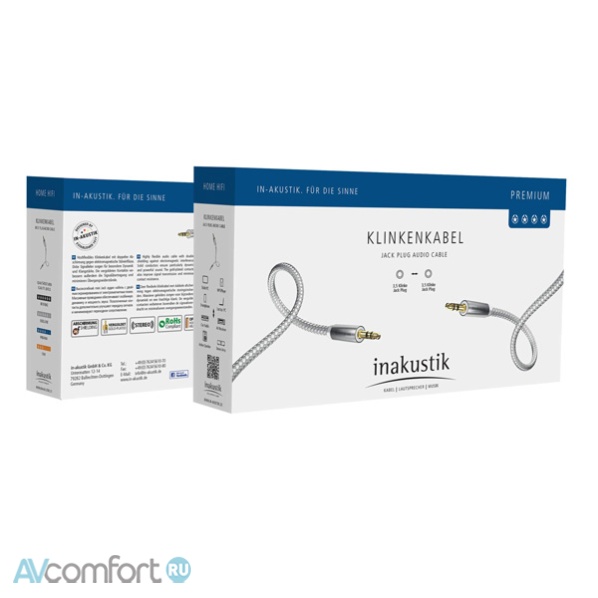 Inakustik Premium MP3 Audio TRS 3,5 - TRS 3,5, 3.0 m