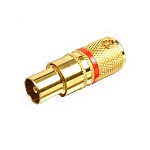 Black Rhodium TV - socket Red