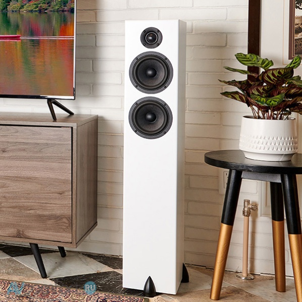 TOTEM ACOUSTIC Bison Twin Tower White Satin