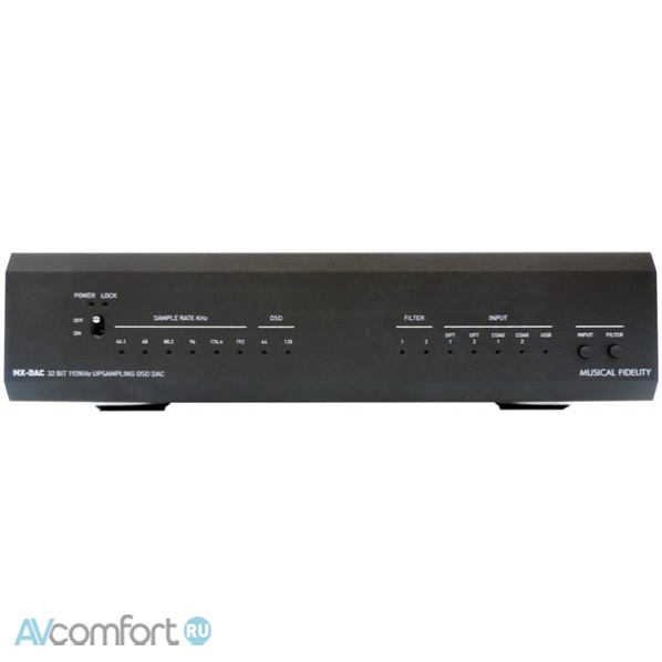 AVComfort, MUSICAL FIDELITY MX DAC Black