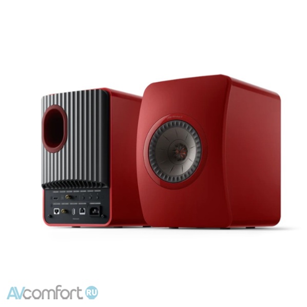 KEF LS50 Wireless II Crimson Red Special Edition