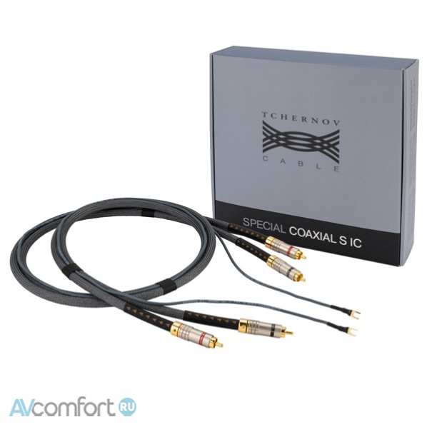 Tchernov Cable Special Coaxial S IC / Phono RCA-RCA 1,2 m