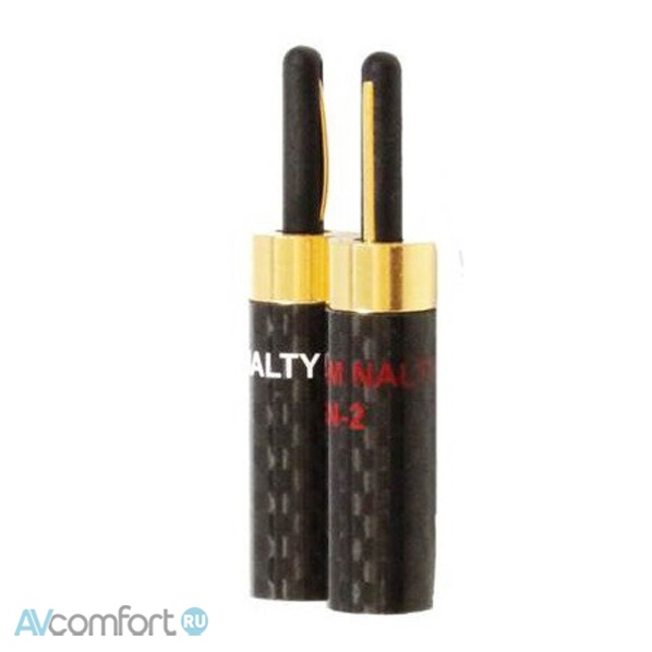 AVComfort, Black Rhodium Graham Nalty Banana Plug GN-2 Kit
