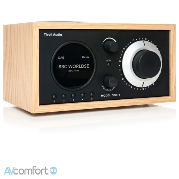 AVComfort, Tivoli Audio Model One+ Oak/Black