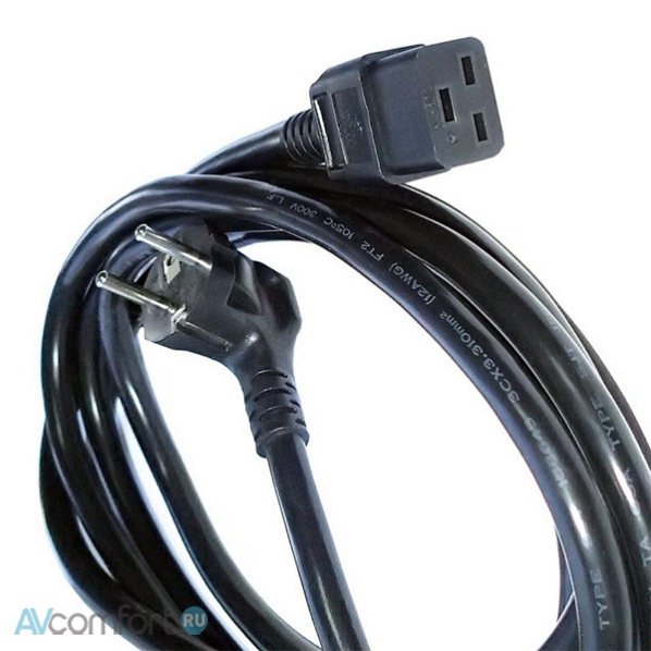 AVComfort, Powergrip Power Cord EUR 16Amp - 3,0 m