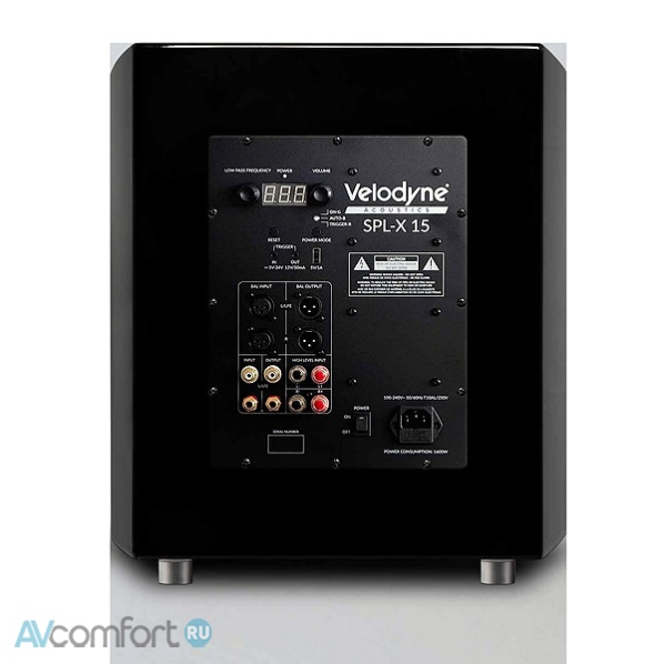 Velodyne SPL-X15 Black