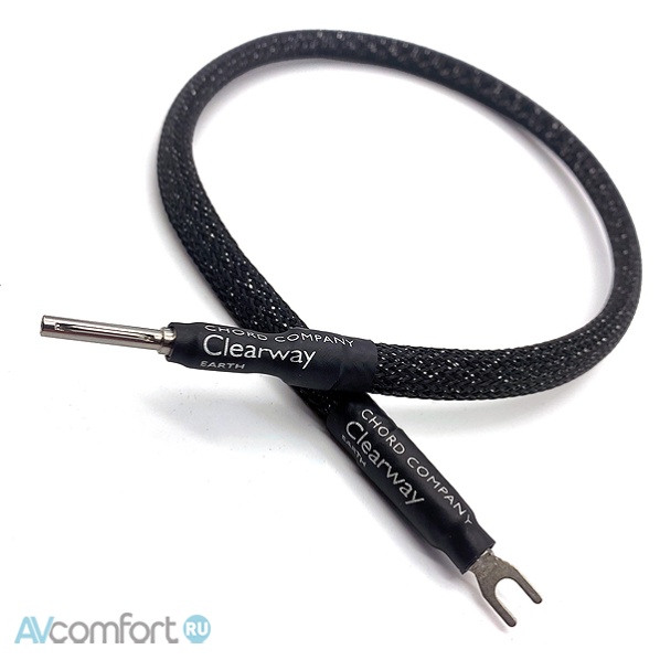 AVComfort, Chord Company Clearway PhonoARAY Earth Cable (4 mm spade) 1 m