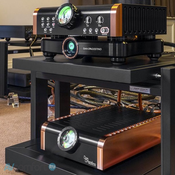 Dan D’Agostino S250 MxV Stereo Amplifier Black