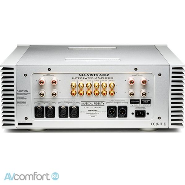 Musical Fidelity NU-Vista 600.2 Silver