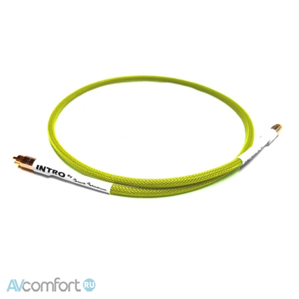 AVComfort, Black Rhodium Intro Digital RCA Yellow 1,0 м