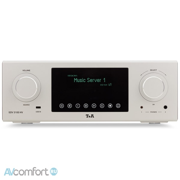 AVComfort, T+A SDV 3100 HV Silver