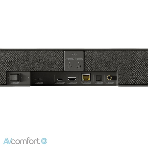 KEF XIO Soundbar Slate Black (SP4083B0AA)