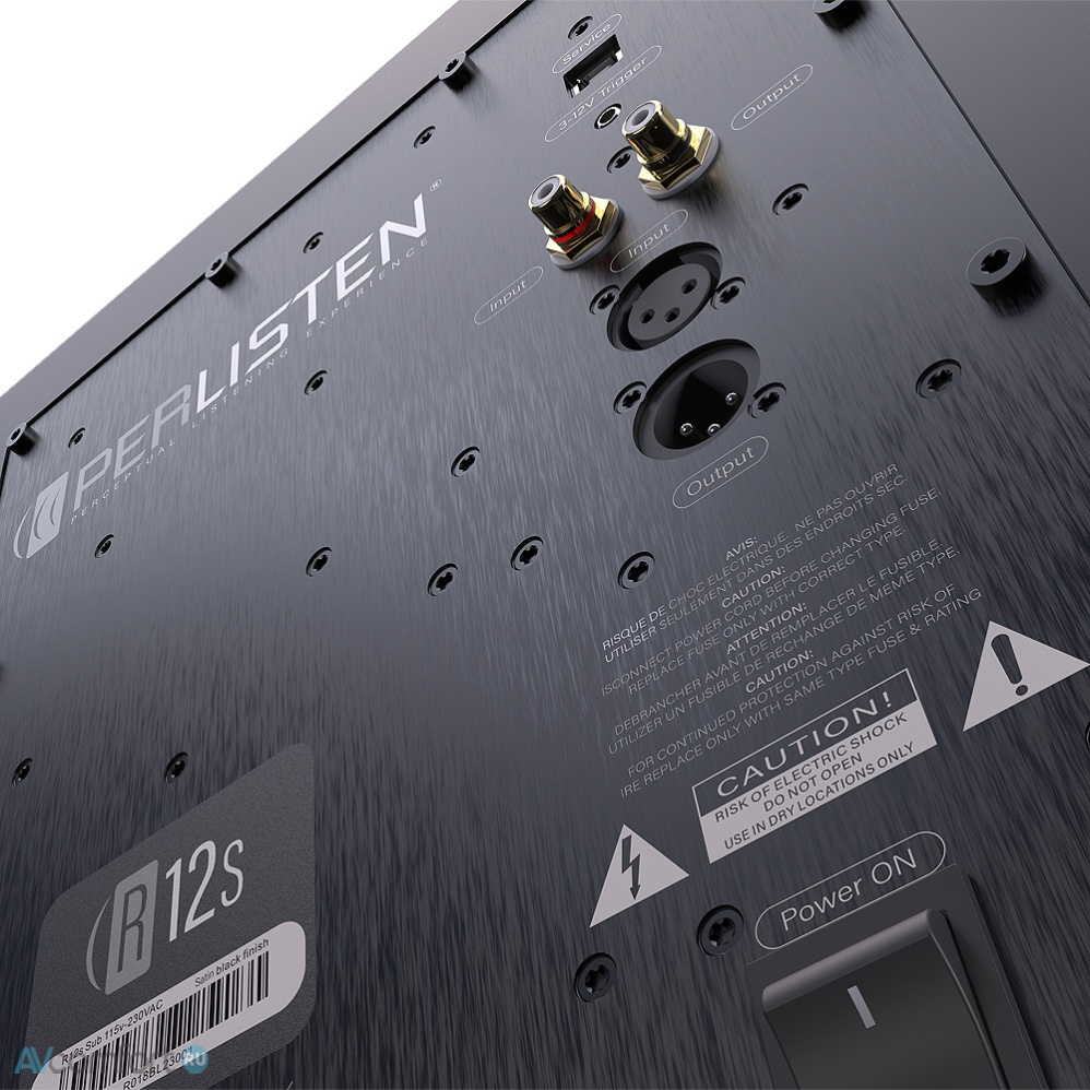 Perlisten Audio R15s Black