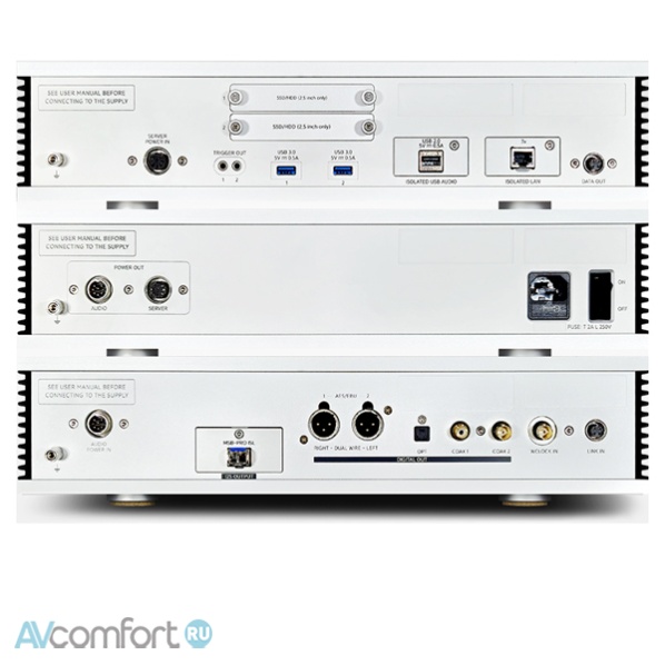 Aurender N50-4TSSD Silver