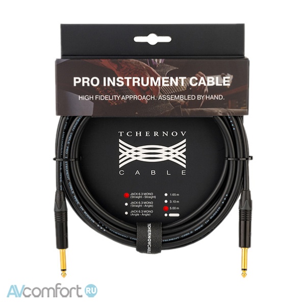 Tchernov Cable Pro Instrument Cable Jack-Jack 1,65 m